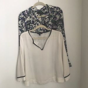 Pair of Banana Republic blouses! Size Sm